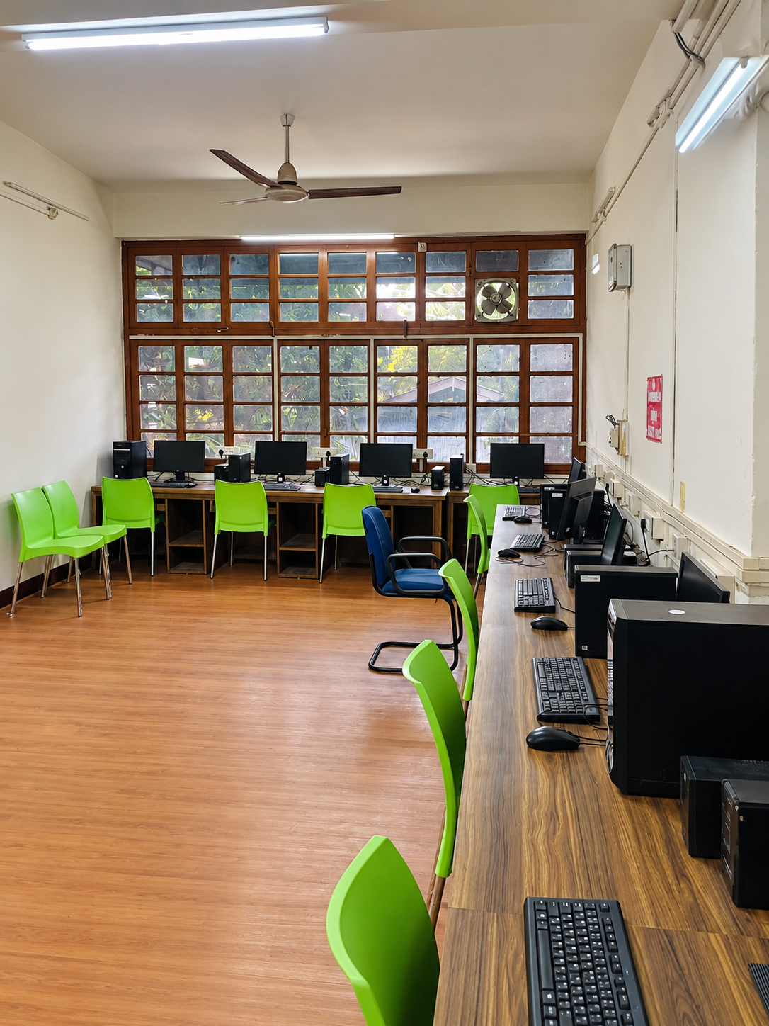Library computer area
